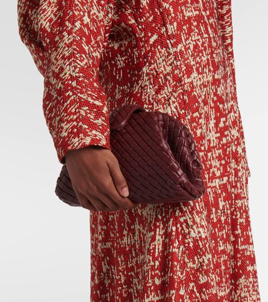 Lauren 1980 Small Intrecciato leather clutch