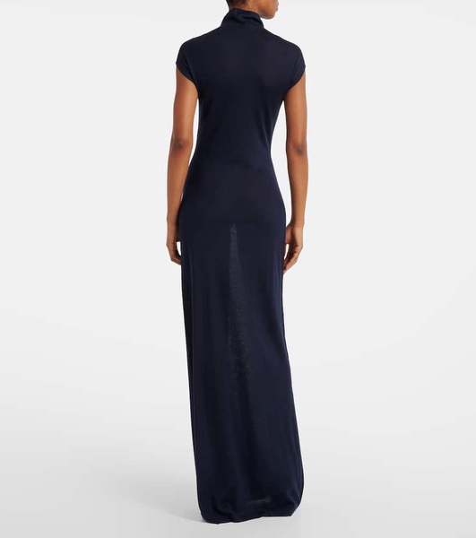 Cashmere maxi dress