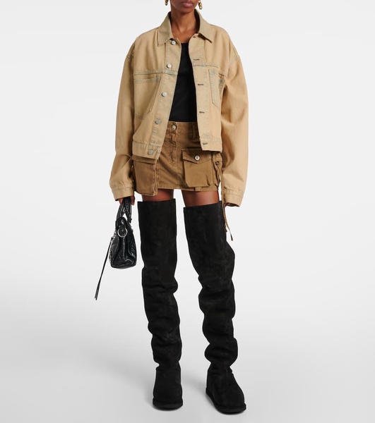 Heidi 15 leather over-the-knee-boots