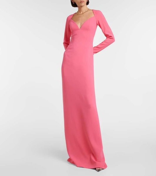 Crêpe gown