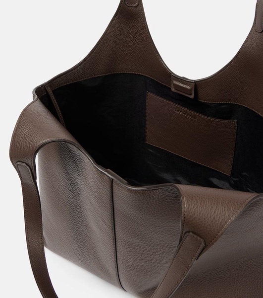 Cabas Supple XL leather tote bag