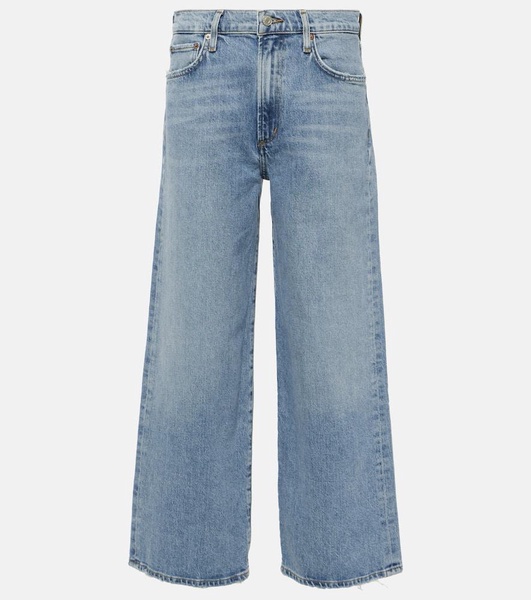 Harper straight cropped jeans