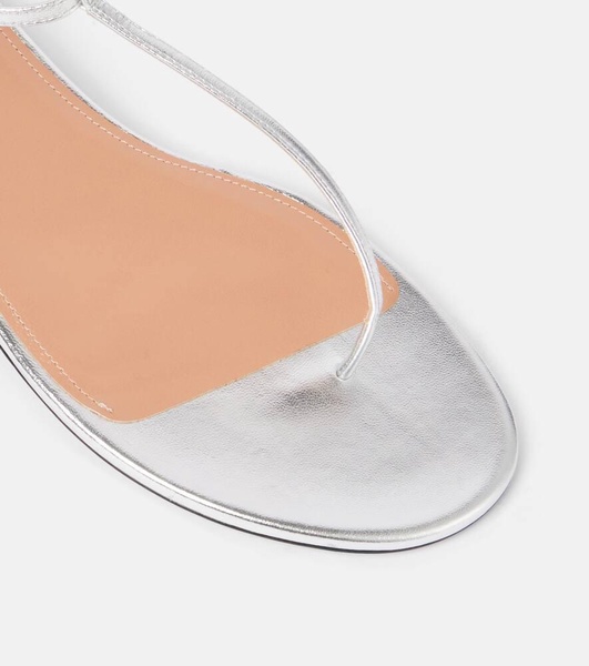 Frida metallic leather sandals
