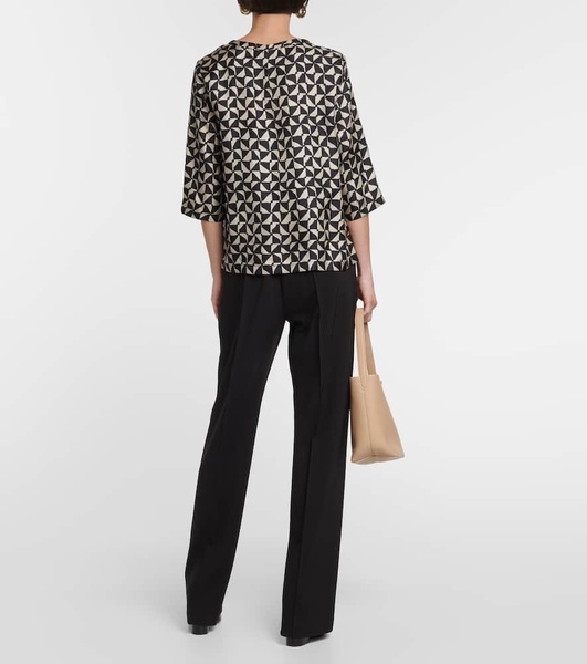 Relais silk blouse