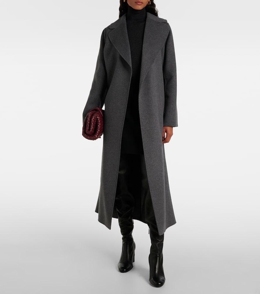 Poldo wool wrap coat