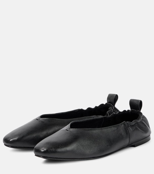 Brie leather ballet flats 