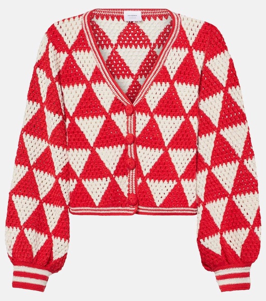 Maija crochet cotton cardigan