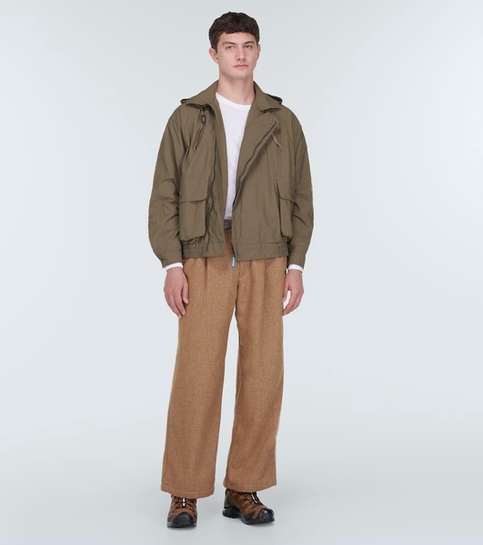 Technical raincoat