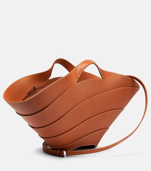 Khaima Medium leather tote bag