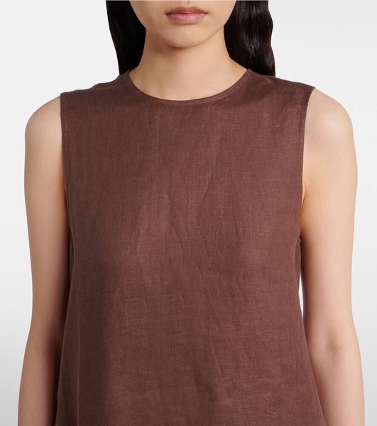 Tallin linen maxi dress