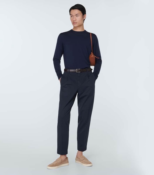 Masco Trevo mid-rise cotton gabardine chinos