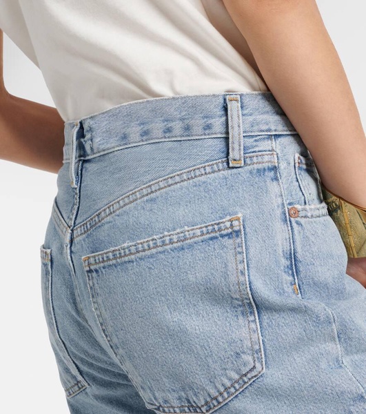 Fran mid-rise straight jeans