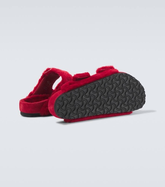 Arizona 1774 shearling-lined suede sandals