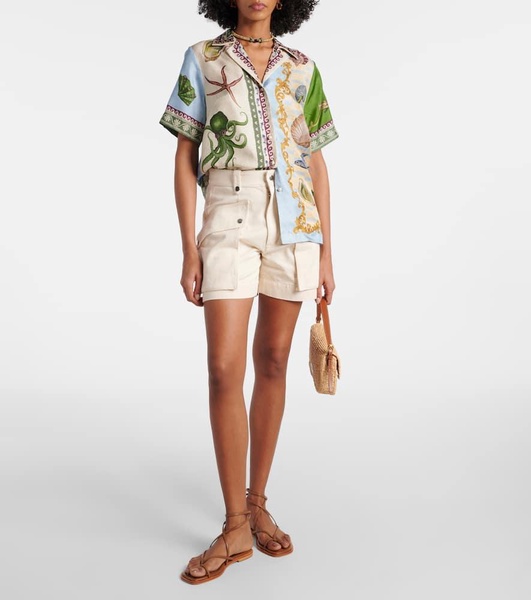 Bath House silk shirt