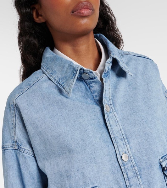 Oversized denim jacket