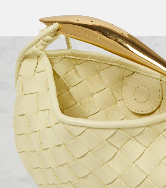 Sardine Intrecciato Baby leather shoulder bag