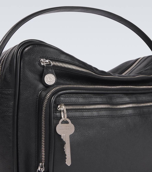 Camero leather shoulder bag