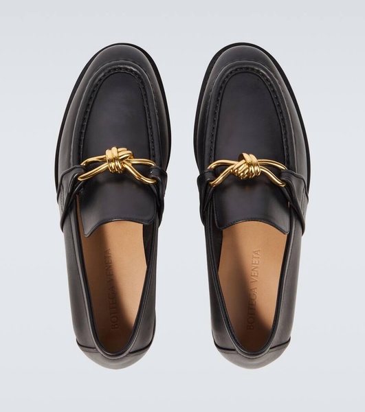 Astaire Knot leather loafers