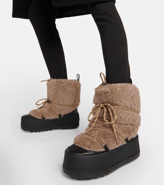 Teddy shearling ankle boots