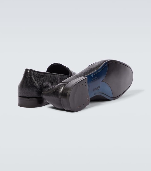 Appia penny leather loafers