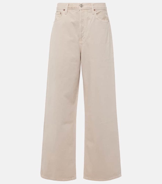 Low Slung Baggy wide-leg jeans