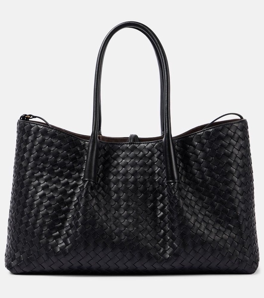 New Tote Intrecciato Large leather tote bag