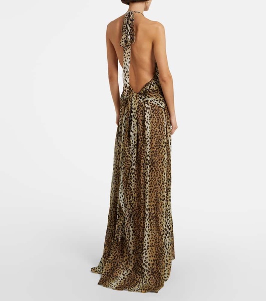 Georg leopard-print maxi dress