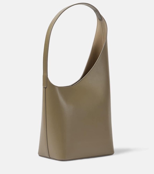 Demi Lune Small leather tote bag