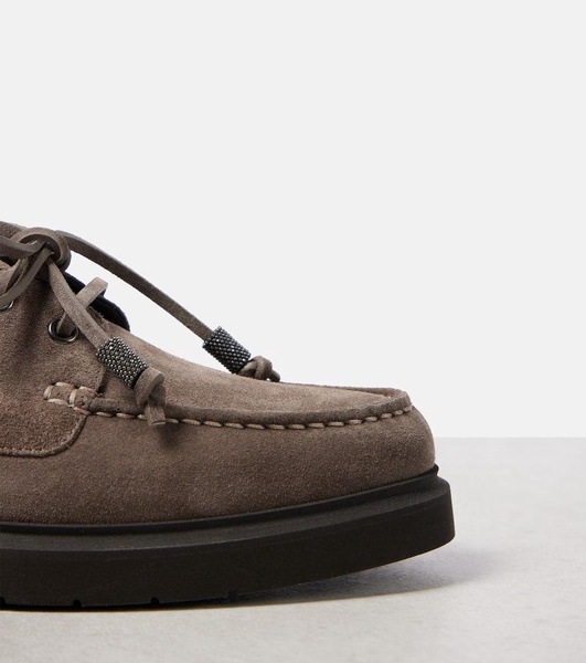 Sail Monili suede boat shoes