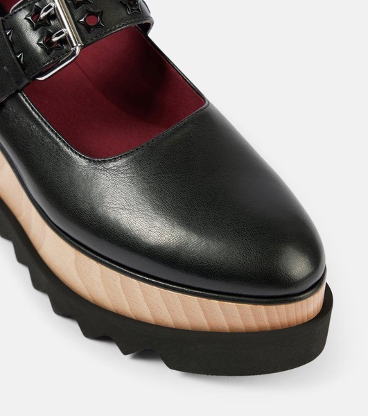 Elyse Eco Alter Mat leather platform sneakers