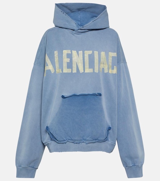 Tape Type cotton fleece hoodie