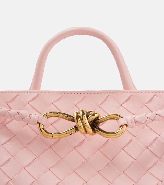 Andiamo Intrecciato Small leather tote bag