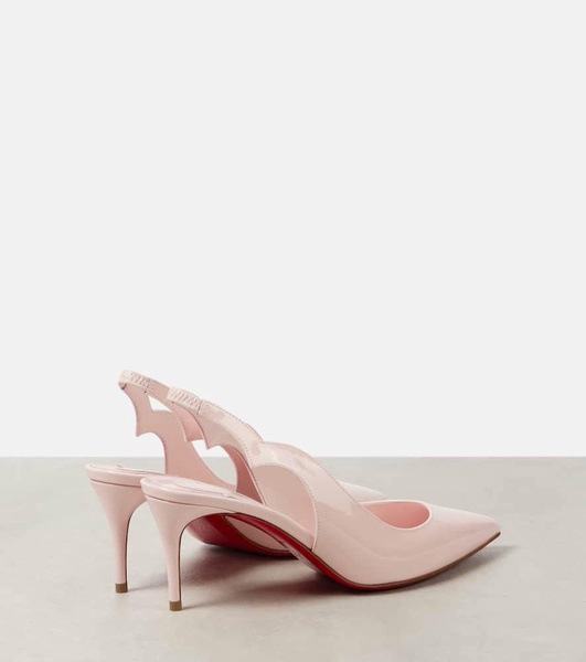 Hot Chick Sling 70 leather slingback pumps