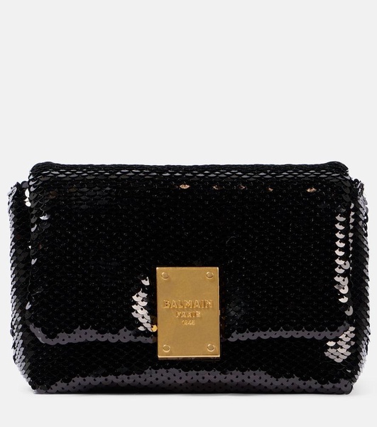 1945 Soft sequined shoulder bag