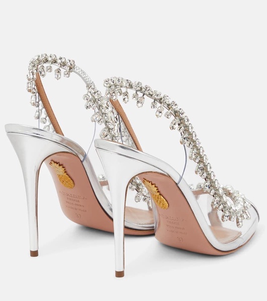 Temptation 105 embellished PVC sandals
