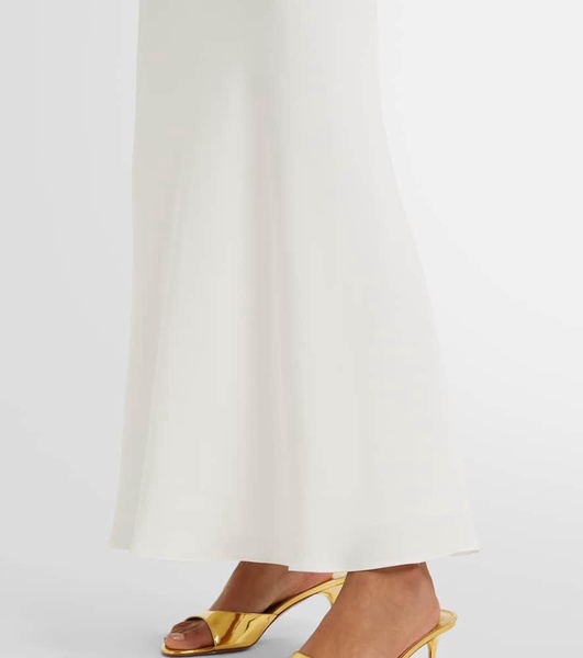 Satin midi dress