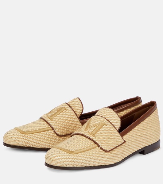 Liza logo loafers