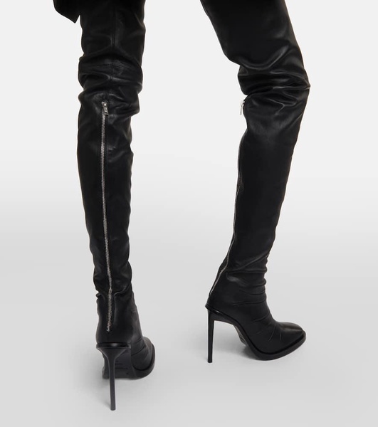Adna over-the-knee leather boots