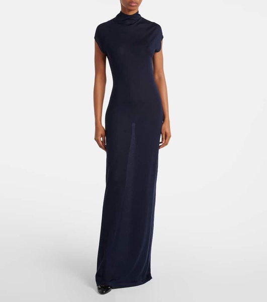 Cashmere maxi dress