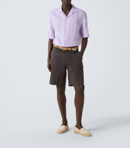 Leather espadrilles