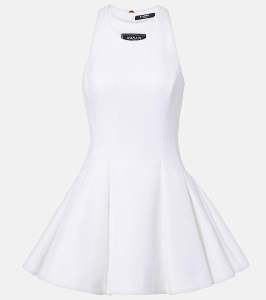 Halterneck minidress