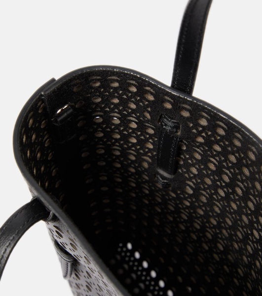 Mina Ns Vienne Wave leather tote bag