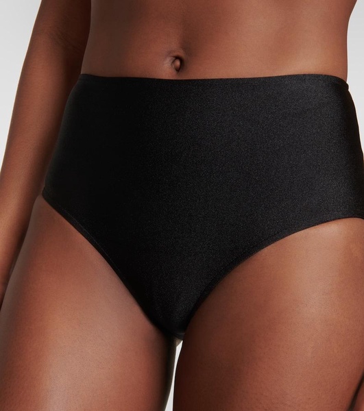 Embellished mid-rise bikini