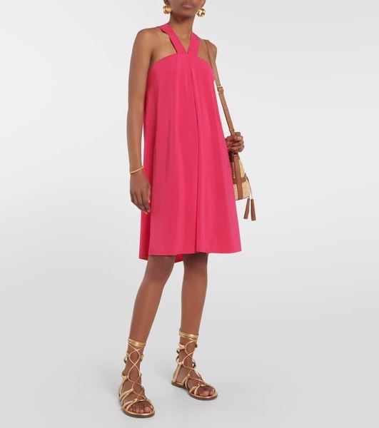 Astro off-shoulder minidress
