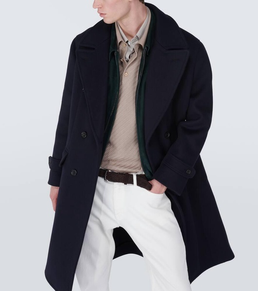 Wool overcoat