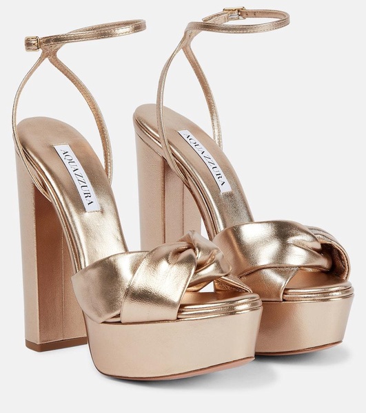 Olie 140 leather platform sandals