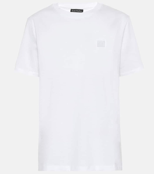 Face cotton jersey T-shirt