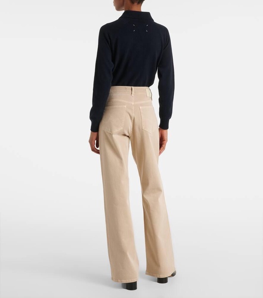 New Baggy mid-rise wide-leg jeans 