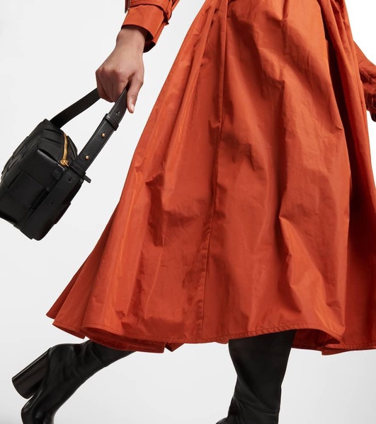 Tubinga silk taffeta trench coat