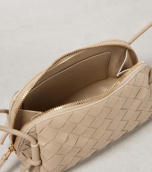 Concert Intrecciato leather shoulder bag